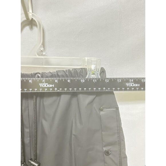 Tingley Unisex Small Black Rubber Rain Water Work Pants Cinched Ankles - Picture 2 of 11